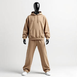 Premium Quality Custom Made Printed <b>Plus</b> <b>Size</b> 100% Cotton Tracksuit Jogger Sweatpants Two-<b>Piece</b> Flare <b>Pants</b> <b>Sets</b> Hoodie - Product Image 5