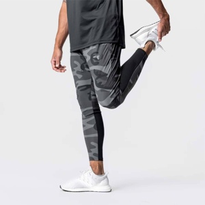 Eco-friendly Custom Activewear Sustainable Fabric Baggy Soft Cotton Men Straight Leg Running Sports Gym men's <b>trousers</b> - Product Image 3