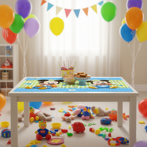 Mantel de Mickey Mouse para Bebés, 1.2X1.8M, Decoración de Fiesta de Plástico, Paquete de 2 Piezas - Product Image 3