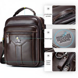 Erni <b>Sports</b> Men's Crossbody <b>Shoulder</b> <b>Bag</b> 50-70L Capacity Fashionable Trendy Top Layer Design - Product Image 3