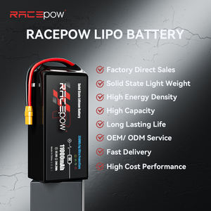 Racepow 350wh/Kg Solid State Li-Po Batterij 11000Mah 11ah 22.2V 44.4V 6S 12S Voor Camera/Monitor/Multi-Rotor Drones - Product Image 5