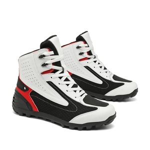 Men's Motorcycle Boots 2025 New Breathable Motorbike <b>Cycling</b> <b>Shoes</b> Men Anti Slip Motos Protective Boots Motorcycle Accessories - Product Image 2