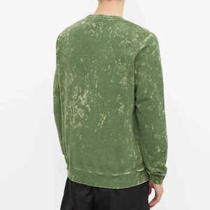 Alta calidad 2025 nueva moda desgaste liso lavado ácido sudadera para hombres mejor proveedor personalizado Color y tamaño hombres lavado ácido sudaderas con capucha - Product Image 4