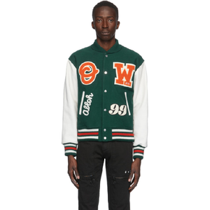 Chenille Logos Varsity <b>Jacket</b> <b>For</b> Men Embroidery Logos Men's Varsity <b>Jacket</b> Women Chilli <b>Patches</b> Letterman <b>Jacket</b> - Product Image 3