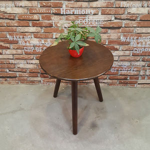 โต๊ะกาแฟไม้เนื้อแข็ง 3 ขา ทนทาน เหมาะสำหรับห้องนั่งเล่น - Product Image 2