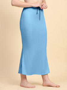 Trendmalls Respirant Blue Ice pour Spandex Saree Shapewear Jupon pour Femme - Product Image 5