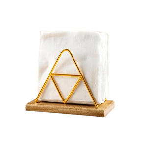 Porte-serviettes en bois écologique carré rond clair résine dessus de table accessoires en gros maison cuisine salle de bain nouveau Design 2025 - Product Image 5