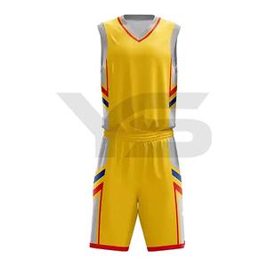 Uniforme de basket-ball en gros nouvelle conception sublimation maillot de basket-ball personnalisé uniforme pour les clubs professionnels - Product Image 1