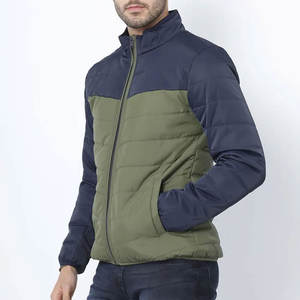 Chaqueta acolchada ligera para hombre de color único de excelente calidad, precio asequible, venta en línea, chaqueta acolchada para hombre - Product Image 5