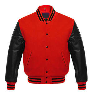 Veste universitaire d'hiver pour homme de haute qualité avec design personnalisé, col montant, imperméable, respirante, tissu épais, veste universitaire pour homme - Product Image 4