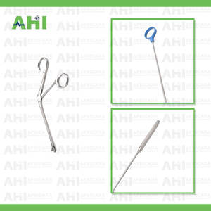 Porte-aiguilles pour chirurgie orthopédique, simulation d'arthroscopie du genou et de l'épaule, formation manuelle, instruments réutilisables en acier inoxydable - Product Image 2