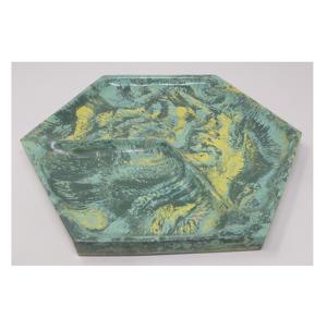 Nouveau modèle de plat décoratif en résine, fait main, poli, d'origine indienne, d'art moderne et d'inspiration antique, durable, compatible lave-vaisselle, pour les fêtes - Product Image 2