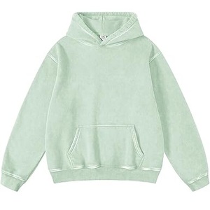 100% coton lourd solide pull à capuche pour hommes hiver OEM Service lourd GSM sweat à capuche pull conception sweat à capuche surdimensionné - Product Image 1