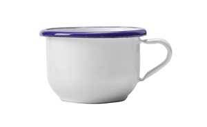 Vitrified <b>enamelled</b> steel <b>mug</b> 260ml. (Ibili 904708) - Product Image 1