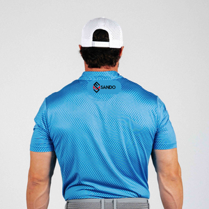 เสื้อโปโลสำหรับผู้ชายเสื้อสแปนเด็กซ์ระบายอากาศได้ดีเข้ารูปแห้งเร็วโลโก้ตามสั่ง - Product Image 6