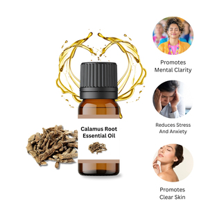 AARNAV GLOBAL EXPORTS Exportateur en gros d'huile essentielle pure d'acorus calamus, hydratant éclaircissant et raffermissant en Inde - Product Image 3