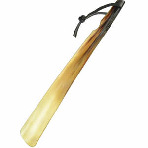 Calzador de cuerno de búfalo natural Producto artesanal natural hecho a mano - Product Image 3