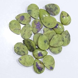 พลอยอะแลทติไซต์ธรรมชาติทรงผสมขนาดฟรีไซส์อัญมณีทรงหลังเบี้ยเรียบสินค้าคุณภาพดีเยี่ยม - Product Image 4