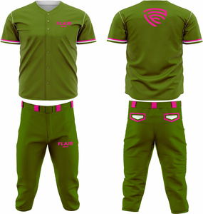 Vente en gros de maillots de baseball et de softball à la mode personnalisés chemise de sublimation respirante avec un style unique pour les ensembles de jeu - Product Image 4