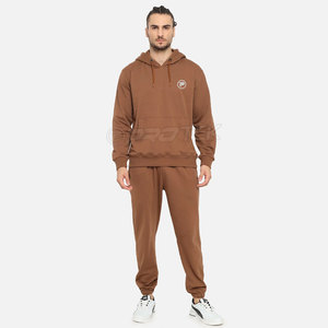 Jersey de entrenamiento de invierno informal para hombre, chándal con capucha, ropa de calidad con logotipo personalizado, conjuntos de estilo transpirable de talla grande con capucha - Product Image 1