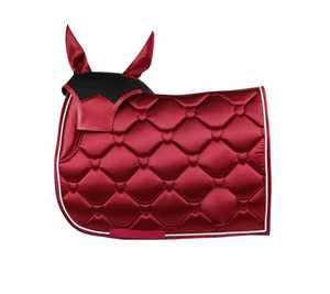 Stardust Productos ecuestres Manta de sillín de caballo de alta calidad Crochet Ear Bonnet Horse Polo Wraps - Product Image 2