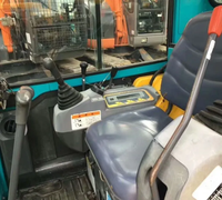 Miniexcavadora usada original japonesa para Kubota U25, excavadora pequeña de 2,5 toneladas con motor central, tipo móvil sobre orugas U25 U15 U17 U30