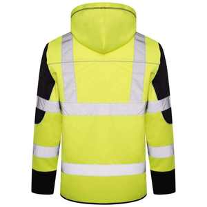 Sudaderas de Seguridad Reflectantes Personalizadas con Tiras Reflectantes, Construcción de Tela de Malla, Ropa de Trabajo de Seguridad, Chaquetas de Invierno de Seguridad - Product Image 2