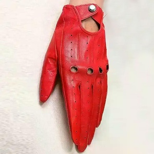 Top qualité toutes les tailles disponibles sur mesure en cuir de mouton véritable cuir de vachette gant de mode hommes femmes gants de conduite - Product Image 6