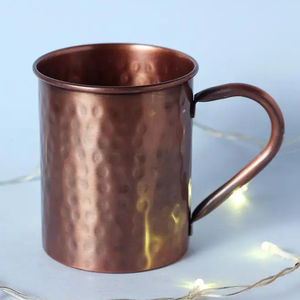 Wholesale Unique 100% Pure <b>Copper</b> Cylinder Shape Engraved Design Mule <b>Mug</b> With a Premium Quality Moscow Mule <b>Copper</b> <b>Mug</b> - Product Image 5