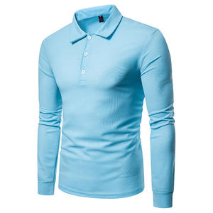 Chemise formelle à manches longues en coton pur tricoté, style décontracté chic, saison automne, respirante, chaude, imprimé brodé - Product Image 6