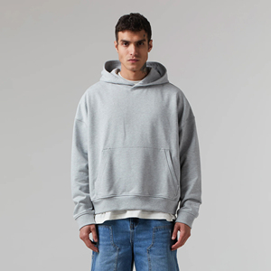 Service OEM professionnel, pull surdimensionné en molleton 100% coton personnalisé, respirant, écologique, pour hommes et femmes, taille plus, hiver - Product Image 4