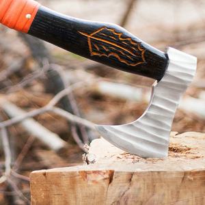 Tomahawk Jexmoo Personalizado de 18.5 Pulgadas, Acero D2, Mango de Madera de Palisandro con Funda de Cuero, Regalo para Papá, Hecho a Mano, Grado Industrial - Product Image 6