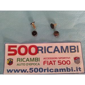 Clips de Plástico FIAT 500 D F L R, Remaches de Nailon para Fijación de la Barra Central, Parasol para Automóviles - Product Image 1