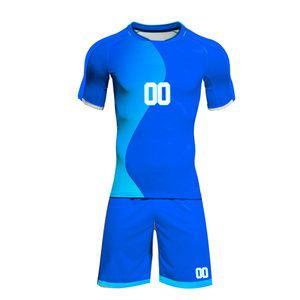 Uniforme de Fútbol Personalizado de Fábrica a Precio Económico, Alta Calidad, 100% Poliéster, Secado Rápido y Transpirable, Último Diseño - Product Image 2