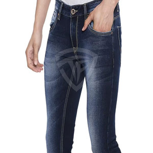 กางเกงยีนส์ของผู้ชายกางเกงซักได้สำหรับผู้ชายกางเกงยีนส์น้ำหนักเบาแห้งเร็ว - Product Image 5