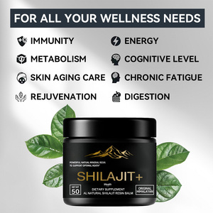 Kem Shilajit 50g, thực phẩm bổ sung nhiều khoáng chất, nhựa Shilajit nguyên chất từ Himalaya, hỗ trợ hệ miễn dịch, thực phẩm bổ sung thảo dược cho nam giới - Product Image 5