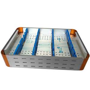 Caja de Almacenamiento de Instrumentos Quirúrgicos de Acero Inoxidable de Grado Quirúrgico, Autoclavable, para Fragmentos Grandes, Organizador de Herramientas Quirúrgicas - Product Image 4