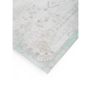 พรมขนสัตว์ถักมือสีงาช้างวินเทจ รุ่น Pae-610 สำหรับห้องนั่งเล่นและทางเดิน ลายสี่เหลี่ยมผืนผ้าแบบนามธรรม สำหรับตกแต่งบ้าน - Product Image 2