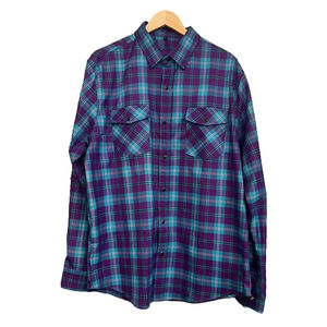 Camisa de Franela de Algodón Transpirable para Hombre, Diseño a Cuadros, Dos Bolsillos en el Pecho, Fábrica de Ropa China - Product Image 5