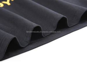 Camiseta Casual de Manga Corta, Tejida, de Poliéster/Algodón, de Color Sólido, con Estampado Serigrafiado, Ecológica, Transpirable y de Corte Holgado - Product Image 6