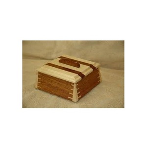 Caja de anillo de joyería hecha a mano Nuevo diseño Caja de almacenamiento de madera tallada Precio de fábrica - Product Image 6