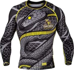 Rashguard personnalisé sublimé pour hommes et femmes, anti-abrasion, couture plate, faible MOQ - Product Image 2