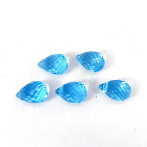 ลูกปัดหลวมสำหรับสวิสสีน้ำเงินบุษราคัม - Product Image 3