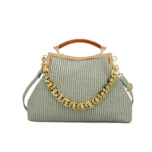 Bolso cruzado de mano de noche de lujo, Material de PU, cierre de cremallera, monedero de moda para mujer con estilo - Product Image 4