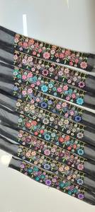 ผ้าทอสไตล์ธุรกิจปักลายกุหลาบคลาสสิกการออกแบบเครื่องแต่งกายแฟชั่นหรูหราสำหรับบ้านและสำนักงาน - Product Image 6