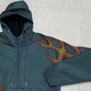 Pantalon de survêtement à capuche élastique Jogger Sets Cargo Pants Tracksuits Unisex Sweat Suits 2 Piece Set Nylon Windbreaker - Product Image 6