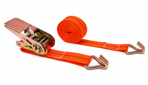Heavy Load Securing Ratchet Tie Down Strap 25mm 800kg Polyester High Tensile for <b>Cargo</b> Transportation OEM Factory Supply - Product Image 6