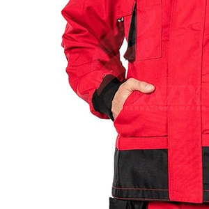 Vestes de sécurité pour hommes avec propre logo OEM Service Design Vestes de sécurité pour hommes Vêtements de travail de haute qualité - Product Image 5