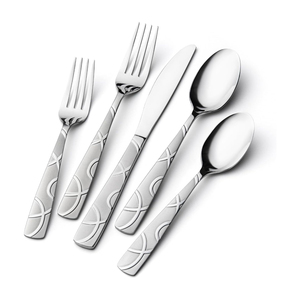 Lujoso juego de cubiertos de acero inoxidable para hoteles y restaurantes, cubiertos, vajilla, cubiertos especiales seguros para alimentos, cubiertos de acero con espejo - Product Image 1