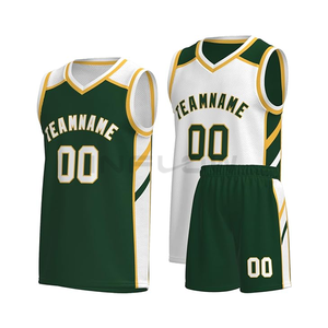Conception personnalisée Basketball Jersey Sublimation Youth Team Pattern Uniforms Sets Basketball Apparel 100% Polyester - Product Image 3